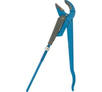 Трубный рычажный ключ ЗУБР ПРОФЕССИОНАЛ, изогнутые губки, цельнокованый, Сr-V, № 3, 2 27337-3_z01