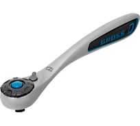 Ключ трещоточный, 120 зубьев 3/8" GROSS 14136
