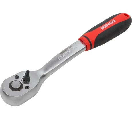 Реверсивная трещотка BaumAuto 3/8", длина 200 мм, 72 зуба BM-802322(54786)