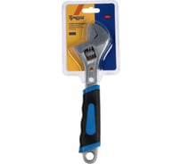 Разводной ключ ТУНДРА PRO 2 варианта зажима, гайки 4-6-12 мм, 2К рукоятка, 200 мм 7461774