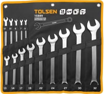 Набор комбинированных ключей TOLSEN 6-32 мм, 14 предметов 15889