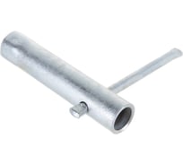 Торцевой трубчатый односторонний ключ S14 с воротком ТУ ст.35 оцинкованный КЗСМИ 53407217