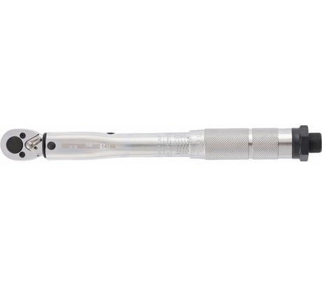 Динамометрический ключ 5-24 Нм, 1/4", CrV, хромированный STELS 14158