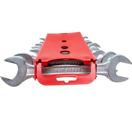 Набор гаечных рожковых ключей РемоКолор, углеродистая сталь, 8 предметов 43-2-518