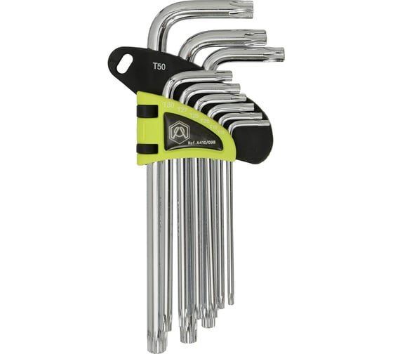 Набор длинных ключей Armero TORX, 9 шт, A410/098