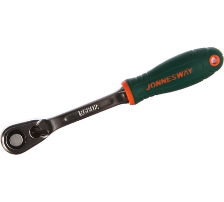 Рукоятка трещоточная 1/4д.DR, 60 зубцов, 140 мм Jonnesway R6802 46030