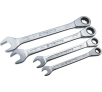 Набор трещоточных комбинированных ключей IZELTAS 4 предмета 13000005343