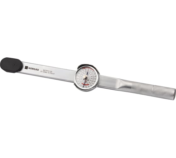 Стрелочный динамометрический ключ NORGAU 1/2" 20-100 Нм тип NDTW13-100 051117022