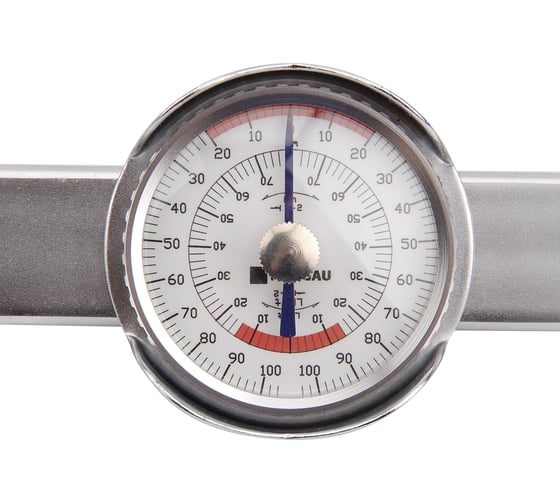 Стрелочный динамометрический ключ NORGAU 1/2" 20-100 Нм тип NDTW13-100 051117022