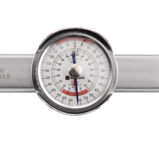 Стрелочный динамометрический ключ NORGAU 1/2" 70-350 Нм тип NDTW13-350 051117029