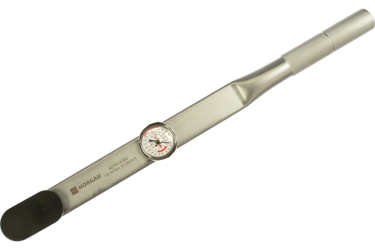 Стрелочный динамометрический ключ NORGAU 3/4" 100-500 Нм тип NDTW14-500 ...