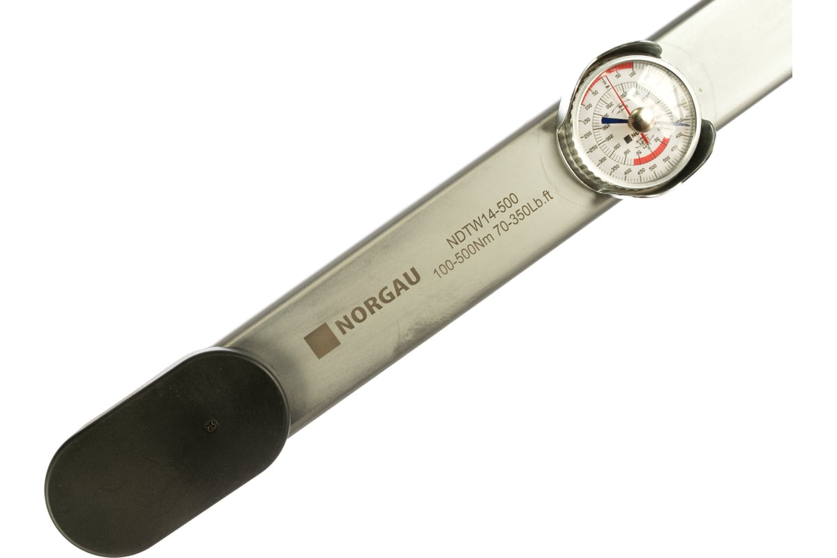 Стрелочный динамометрический ключ NORGAU 3/4" 100-500 Нм тип NDTW14-500 ...