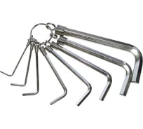 Набор шестигранных штифтовых ключей 8шт HAUPA 100640