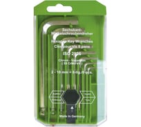 Набор шестигранных штифтовых ключей со сферической головкой 8шт HAUPA 100915