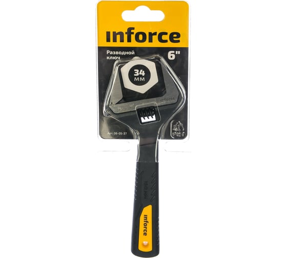 Разводной ключ 150 мм Inforce 06-05-37