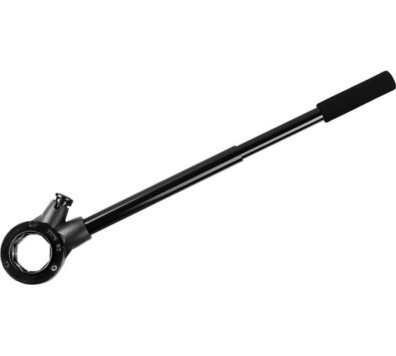 Трещотка с удлинителем для клуппов MIRAX 1/4" - 1 1/4", длина 620мм 28245