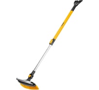 Щетка сметка со скребком Denzel телескоп, поворотная голова, водосгон 950-1320 мм 55327