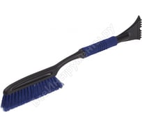 Щетка для снега Megapower со скребком и мягкой ручкой 63см BLUE 1 48 NEW SF-X38 M-71038BL 954379