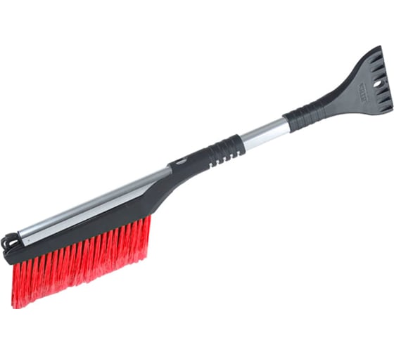 Телескопическая щетка для снега со скребком MEGAPOWER M-71039RD BLACK RED SF-X39RD 1