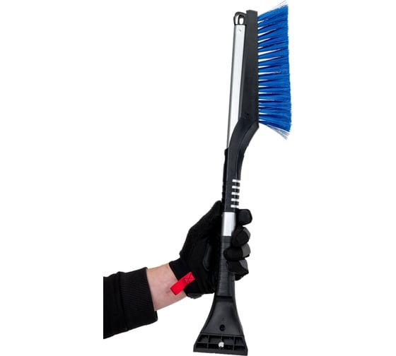 Телескопическая щетка для снега со скребком MEGAPOWER M-71039BL BLUE SF-X39