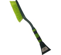 Щетка для снега с поролоновой ручкой и скребком ZiZay щетина 4 ряда, 61 см ZZ0154