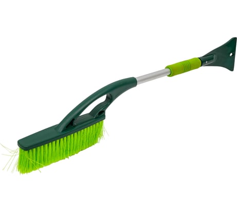 Щетка для снега с поролоновой ручкой и скребком ZiZay щетина 5 рядов, 72 см ZZ0155