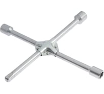 Ключ ТУНДРА баллонный крестообразный, 17x19x21 мм, квадрат 1/2 7980290