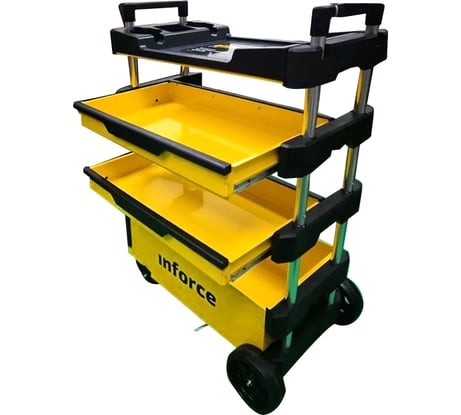 Складная инструментальная тележка Inforce 06-01-17