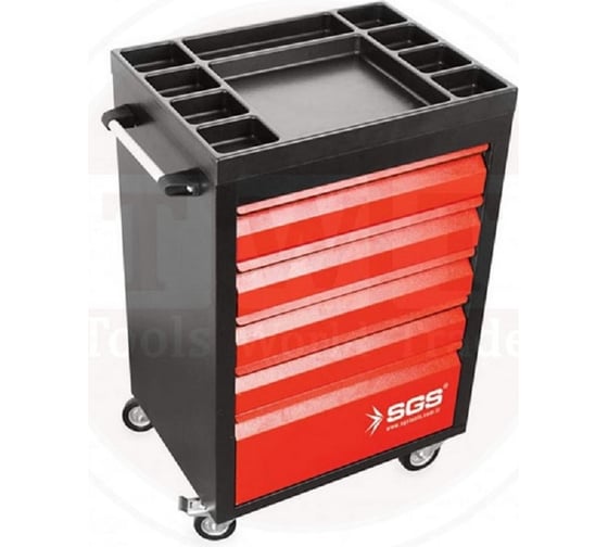 Тележка SGS инструментальная 7 ящиков 857SGS