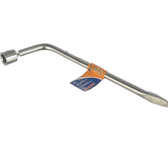 Баллонный Г-образный ключ 17мм с монтажной лопаткой KRAFT Master KT 700594