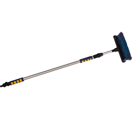 Щетка 20 см на шланг с телескопической ручкой 170см KRAFT KT 830045