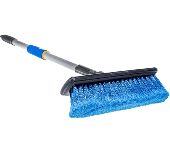 Щетка 20 см с телескопической ручкой 130см KRAFT KT 830048