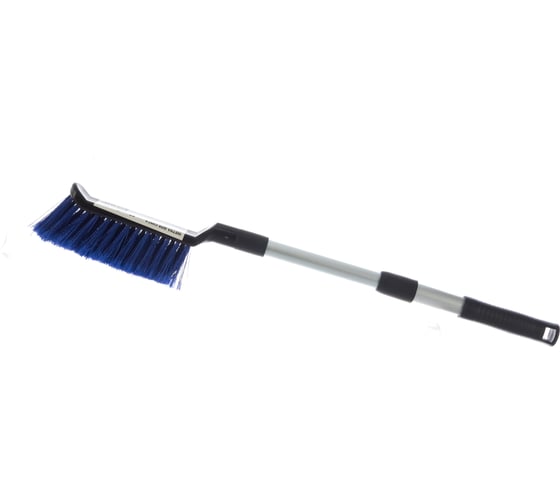 Телескопическая щетка для снега c обрезиненной ручкой 48-61см MEGAPOWER BLUE M-71025BL
