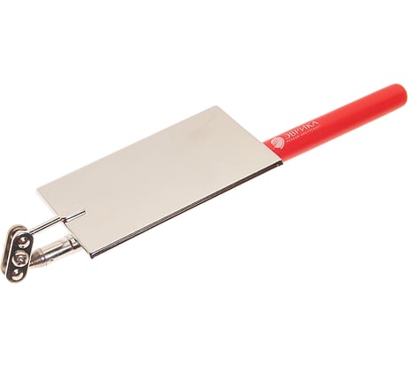 Телескопическое прямоугольное зеркало, с виниловой ручкой, max длина 48см ЭВРИКА ER-53009