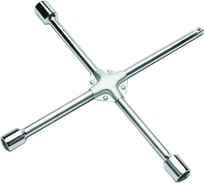 Баллонный крестообразный ключ ГЛАВДОР GL-312 усиленный, 17х19х21мм х 1/2 52056