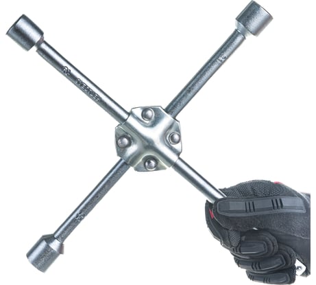 Баллонный-крест ключ Автоdело 17х19х21х22х1/2 усиленный 360 мм 34418 11982