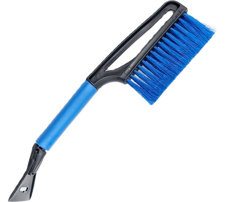 Щетка TopAuto автомобильная для снега /топ авто/ со скребком и мягкой ручкой пластик, 48см, TA-CZ48МS