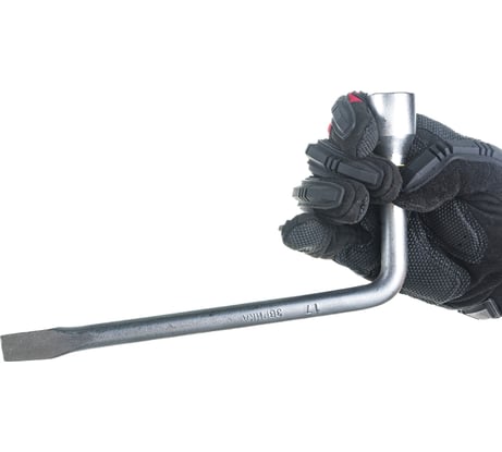 Ключ баллонный Г-образный Эврика 17мм L=250мм с лопаткой ER-34017 777159