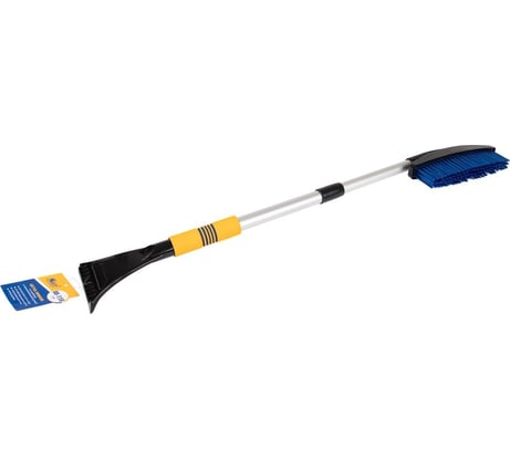 Зимняя щетка со скребком, телескопическая ручка 88-118 см KRAFT KT 830069