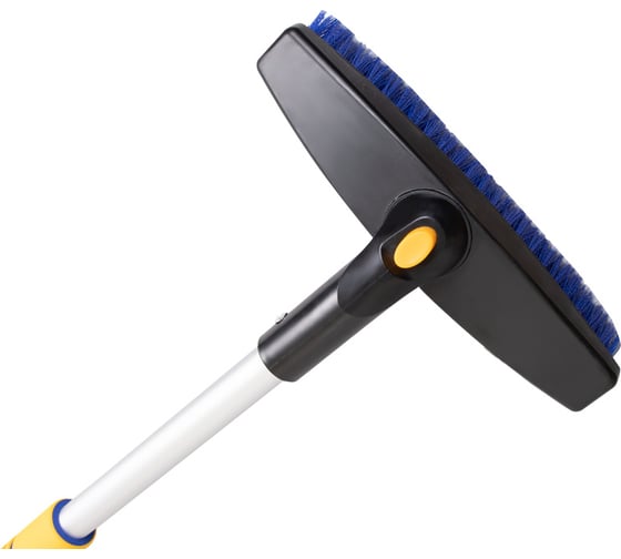 Зимняя щетка со скребком, телескопическая ручка 88-118 см KRAFT KT 830069