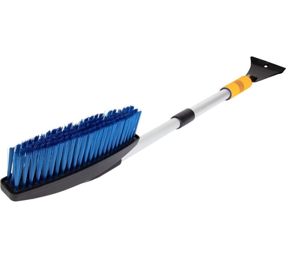Зимняя щетка со скребком, телескопическая ручка 88-118 см KRAFT KT 830069