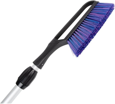 Зимняя щетка со скребком, телескопическая ручка 78-100 см KRAFT KT 830070