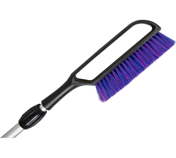 Зимняя щетка со скребком, телескопическая ручка 78-100 см KRAFT KT 830070