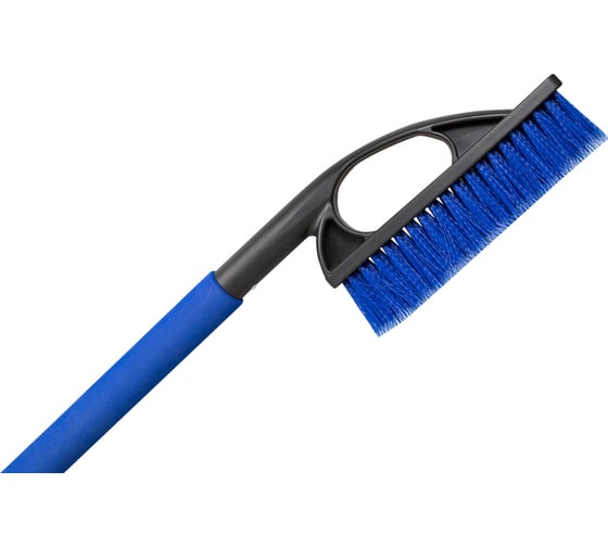 Зимняя щетка со скребком 64 см синяя щетина KRAFT KT 830068