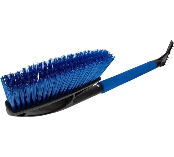 Зимняя щетка со скребком 64 см синяя щетина KRAFT KT 830068