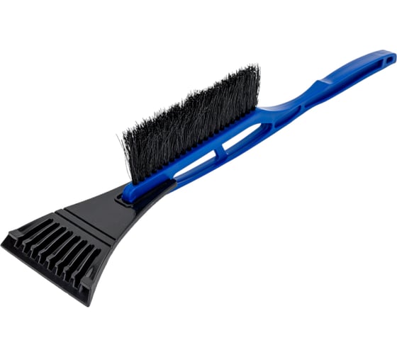 Зимняя щетка со скребком 52 см черная щетина KRAFT KT 830058