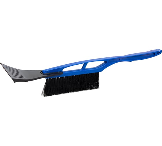 Зимняя щетка со скребком 52 см черная щетина KRAFT KT 830058