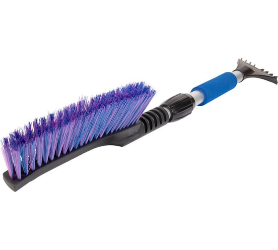 Зимняя щетка со скребком с телескопической ручкой 60-88 см KRAFT KT 830066