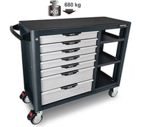 Тележка для инструмента TOPTUL серия PRO-PLUS 7 секций TCBH0703