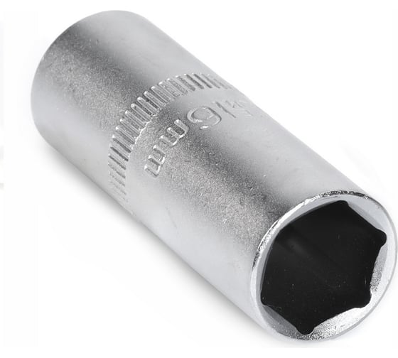 Свечной ключ Smartbuy 16 мм, под квадрат 1/2", cr-v, tools SBT-SWSP-16-12